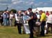 CHRIS PARKER RECEIVING TROPHY FROM MARGOT HEALEY